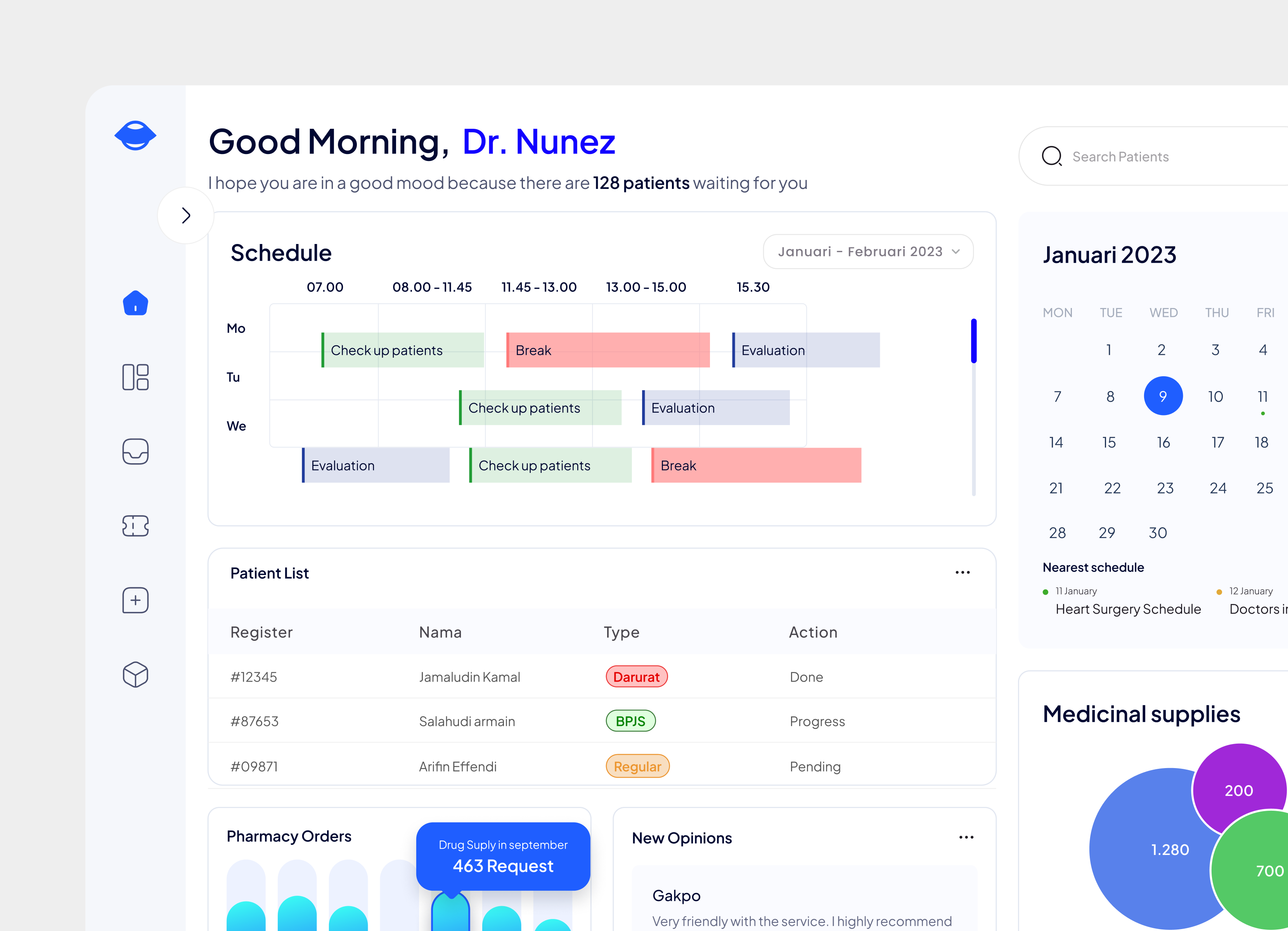 Example of Weekly Dedicated UI/UX Designer